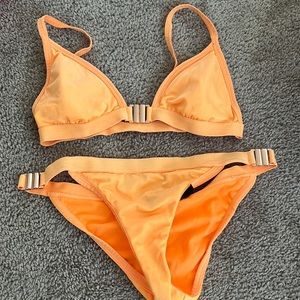 Orange bikini